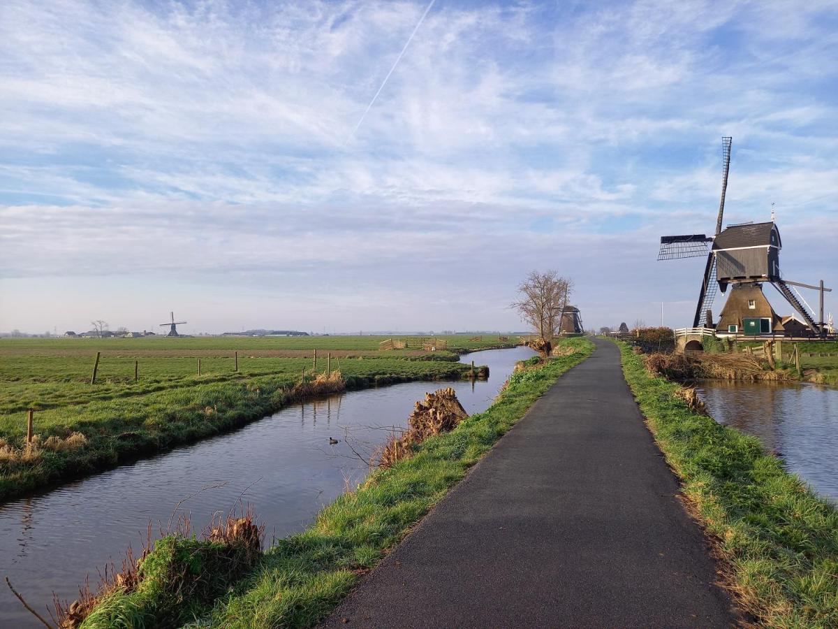 Tiny House Het Polderhuisje Streefkerk Exterior foto